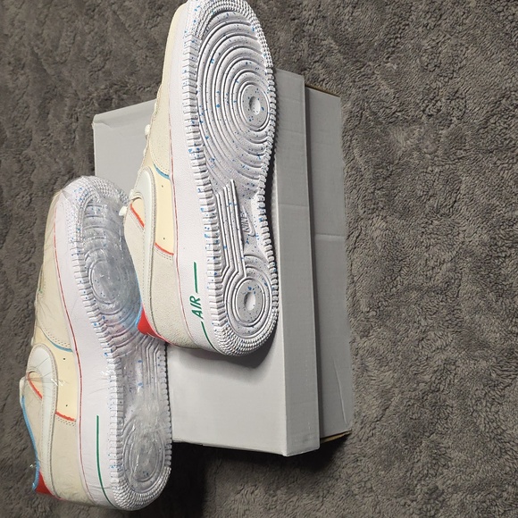 Air Force 1 "Cookie Cutter" Colorful Sneakers with Unique Design - Picture 5 of 6